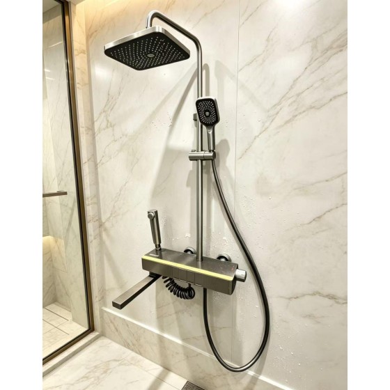 N204 gray shower set ,china